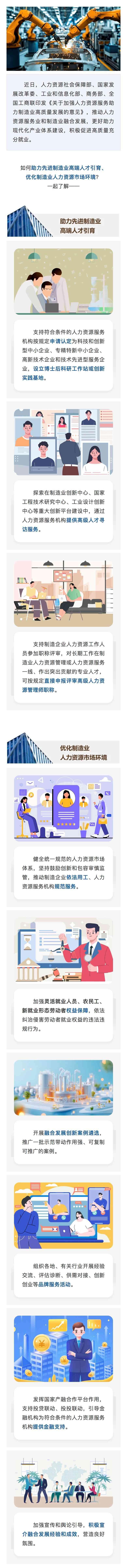 【一图看懂】助力先进制造业高端人才引育，有这些举措→